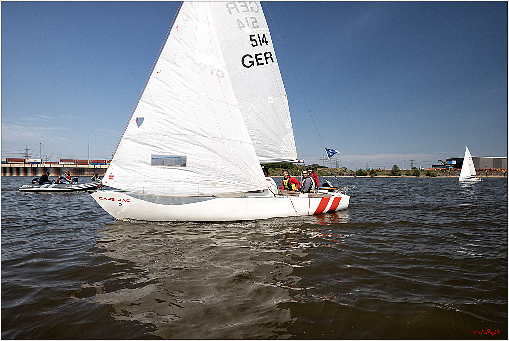 100 Jahre Rheinwoche 2022 - 4. Wettfahrt Duisburg - Wesel, 04.06.2022,